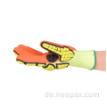 HESPAX Industrial Construction Work Nitril Yellow TPR Handschuh